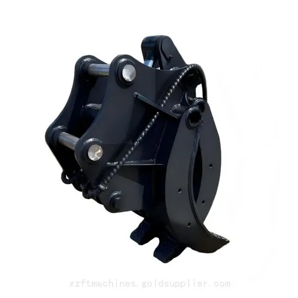 5T Excavator High Wear-Resistant High-Strength Steel Hydraulic Grapple Stone Grab Log Grapples photo-3