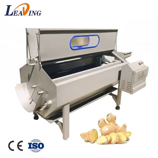 Automatic Sweet Potato Washing and Peeling Machine Auto Sweet Potatoes Brush Washer Peeler Cleaning Machines photo-3