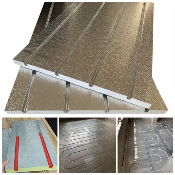 Professional Aluminum Foil Foam Board for Dry Underfloor Heating Systems