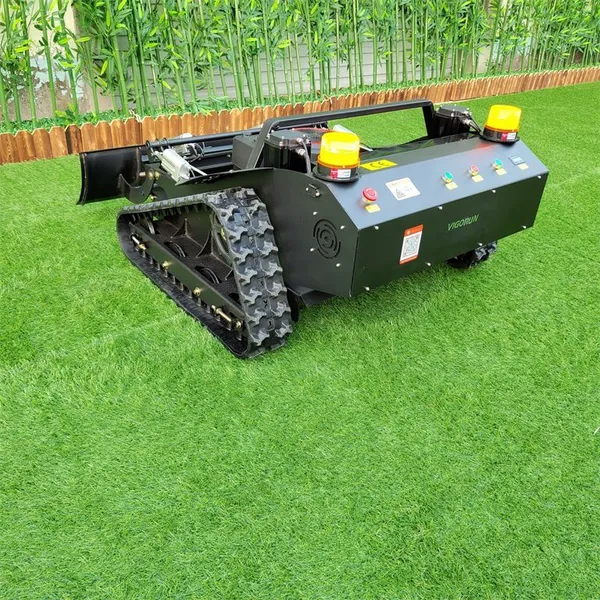 Strong Power Petrol Engine 20 Inch Cutting Blade Cordless Slope Mowing Machine photo-3