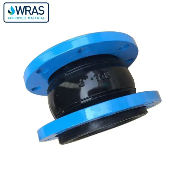 DIN ANSI BS GOST Flanged End Rubber Expansion Joint Pn10 Pn16 Single Ball Type Connector Used for Connection photo-4