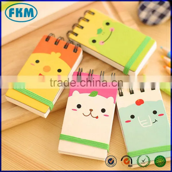 Customized Fill Color Cartoon Book Mini Small Cute School Exercise Diary photo-2