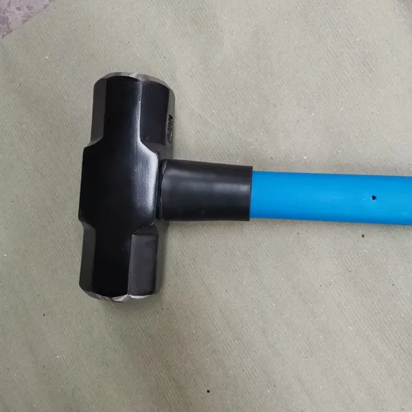 10LB SLEDGE HAMMER WITH FIBERGLASS TPR HANDLE BLACKSMITH HAMMER photo-2