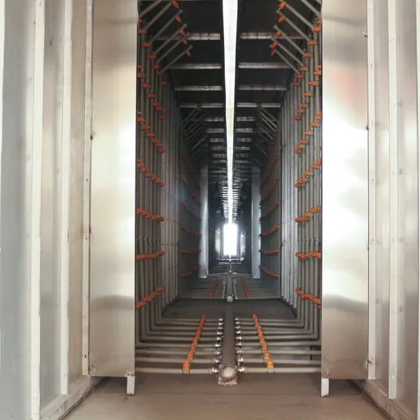 Hochrückgewinnungsrate Metallprodukt Pulverbeschichtungslinie PLC Automatische Elektrostatische Sprüheinrichtung photo-5