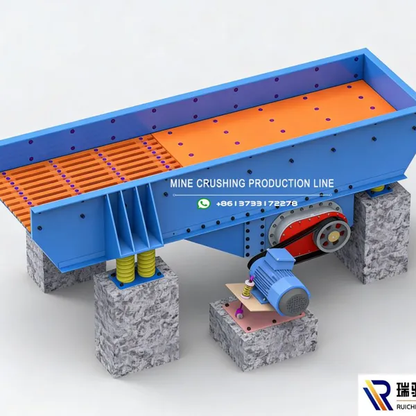 Vibrating Feeder – Key Feeding Equipment for Stone Crushing, Sand Making & Mobile Crushing Station photo-3