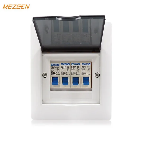 220V/380V Dual Voltage ABS Plastic DB Box for Residential Power Distribution