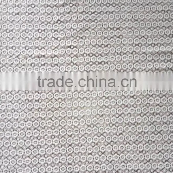 Wholesale Polyester Lace Fabric Embroidery Milk Silk Full Lace Design for Garment Accessory photo-4