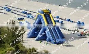 Pvc Inflatable Long Dragon Water Slide photo-3