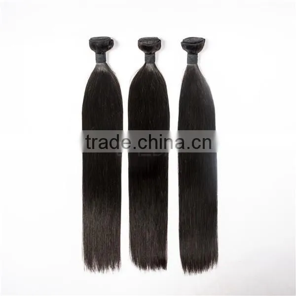 Natural Color Straight African Human Hair Extensions Human Hair Weave Vendors Sew in Human Hair Extensions Blonde photo-2