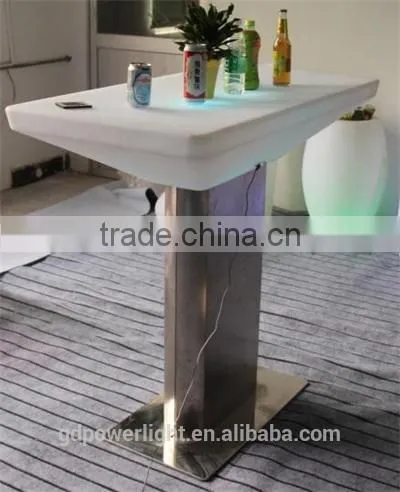 PE Plastic Big Bar Table With LED Light and Remote 120110B photo-6