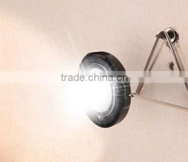 Multifunction Round Solar Stand Hook LED Lamp photo-2