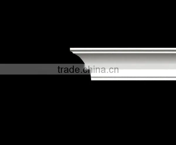 European Style Decorative Material PU Plain Cornice,PU Moulding photo-2