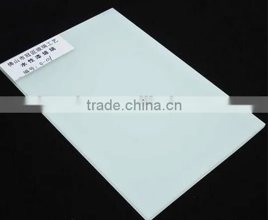 Black Printing Glass for TV Setting Wall photo-4