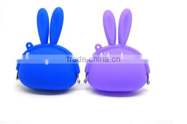 Customized Design Eco-friendly Silicone Mini Wallet With Zipper photo-4