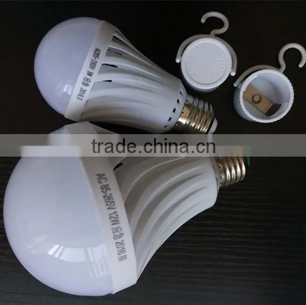 2016 E27 Built-in Battery Intelligent Rechargeable LED Emergency Bulb photo-2