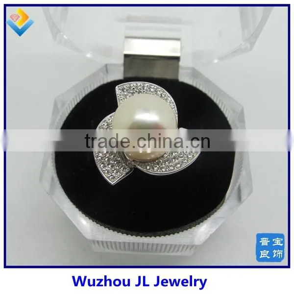 Elegance Flower Кольцо из серебра 925 пробы ювелирное изделие