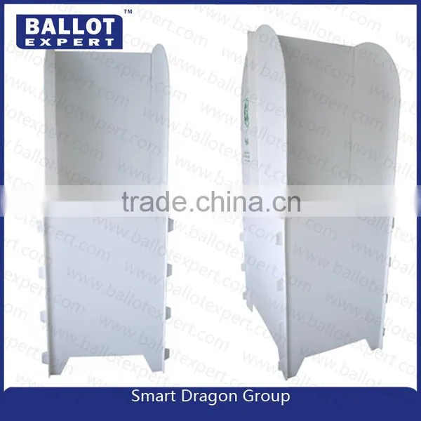 Hot Selling Double Desk pp Hollow Board Voting Booth photo-3