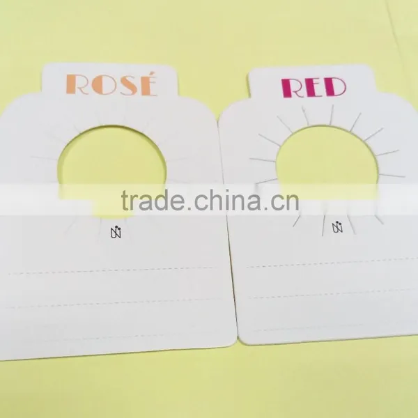 Factory Custom Printed Hang Tag Wine Bottle Neck Tag photo-4