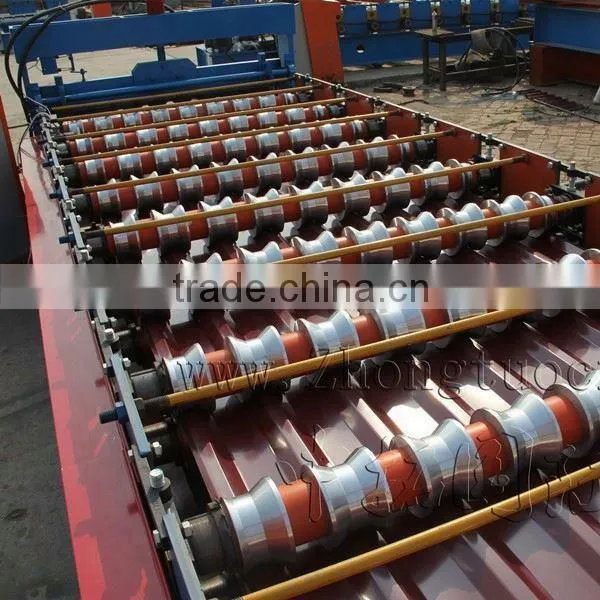 3 Gutters Metal Roll Forming Machine ,steel Roll Forming Machines photo-2