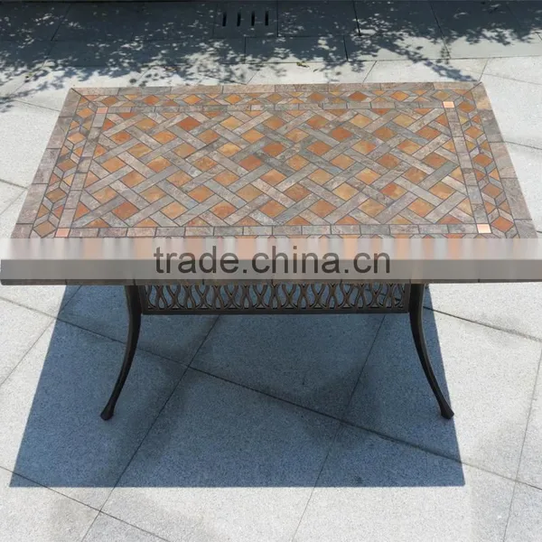 Outdoor Garden Patio Metal Marble Stone Provence Furniture photo-4
