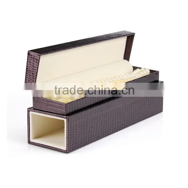 Custom High End Plastic Leather Jewelry Ring Box photo-5