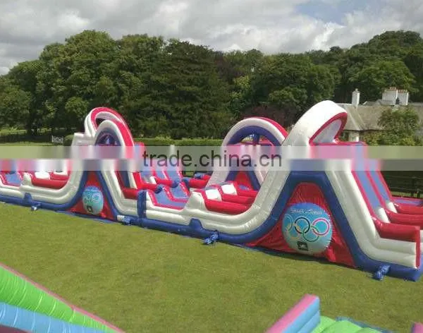 Commercial Used Inflatable Obstacle Course for Sale photo-4