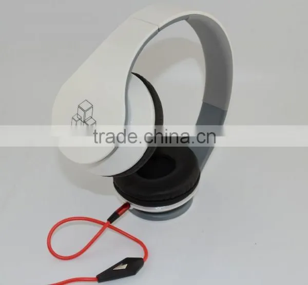 Wired Headphone Over-ear Handset HiFi Stereo Earphone Buit-in Microphone Turn/on Button as Promotional Gifts photo-3