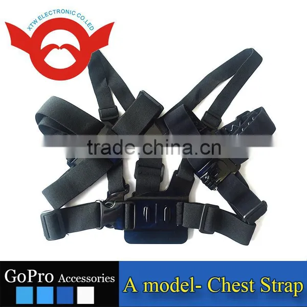Wholesale Factory Price A Model: Chest Body Strap for GoPro Hero 2/3/3+/4/4 Gopro Accessory Camera Accessories GP26 photo-4