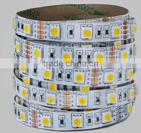 Festalight UL CE RoHS Certified SMD5050 Chips Warm White RGB Flexible Led Strip Light 220V 60 Led per Meter DC12V SMD3528 photo-2