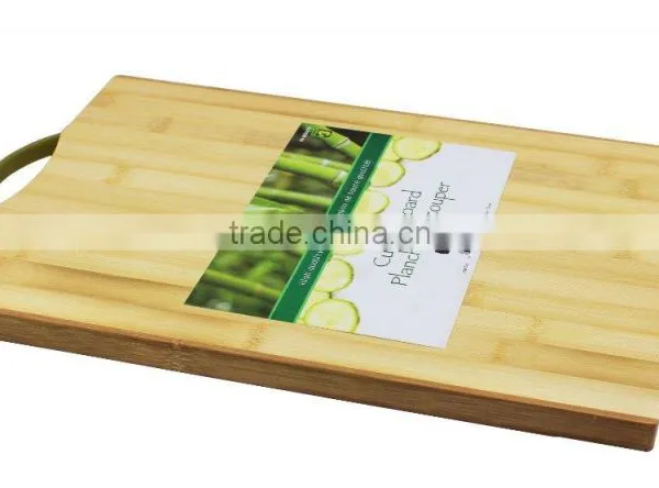 Best ORGANIC Bamboo Wood Cutting & Chopping Board With Groove - Extra Large 14.5" x 11.5" photo-3