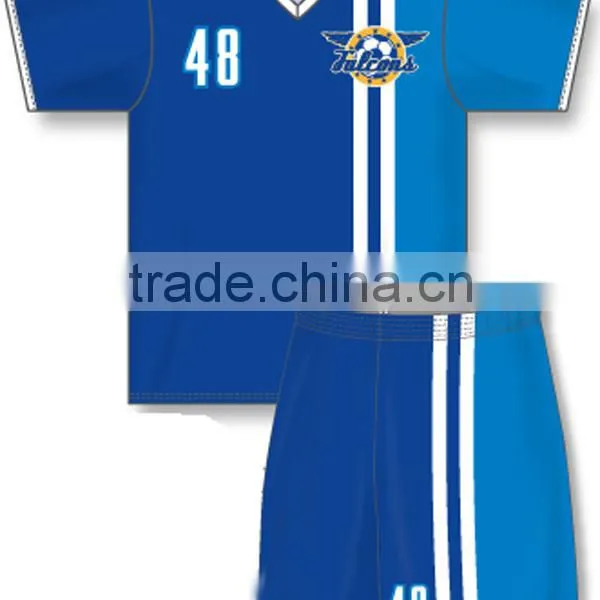 2016 New Design Breathable Fabric Custom Kids Soccer Kits photo-2