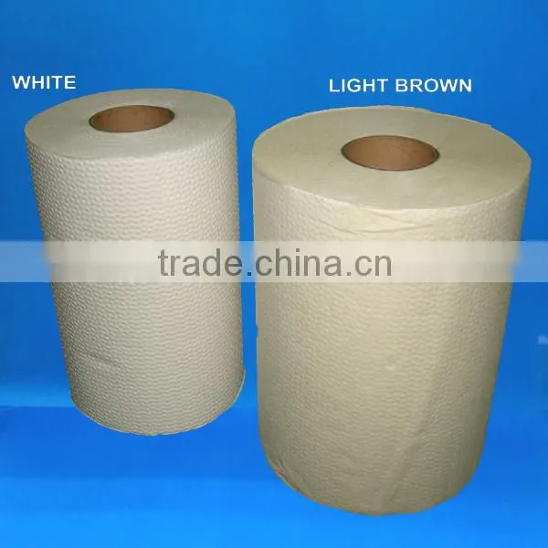 1 Ply Roll Towel Virgin Pulp H20.3cm/8" X 702g