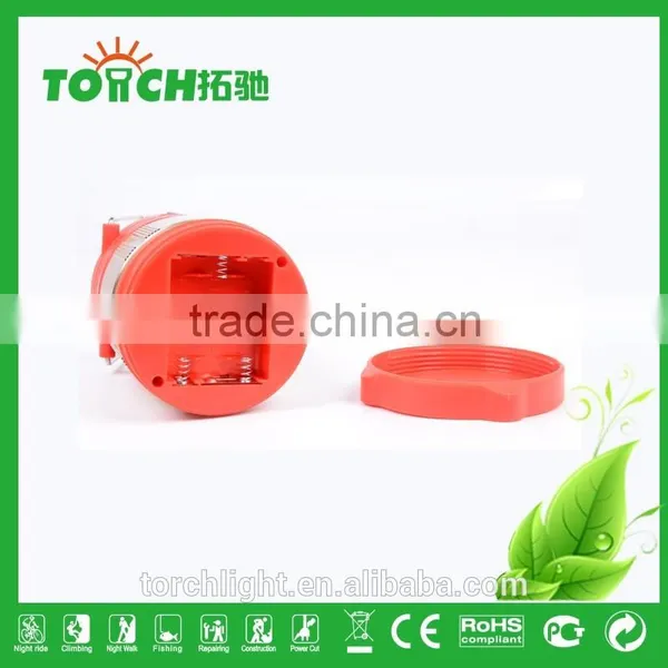 Solar Camping Light for Outdoor Orange Color Power by 3*AA Battery Rechargeable Camping Light Tent Lamp photo-6