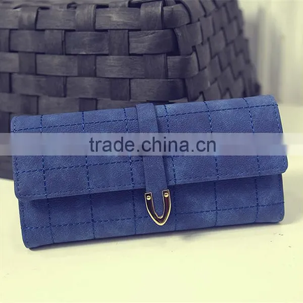 2016 New European and American Retro Matte Folded Wallet Purse photo-4