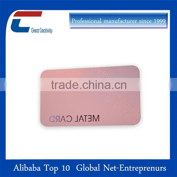 2016 Good Price Stainless Steel Metal Business Cards,black Metal Business Cards photo-3