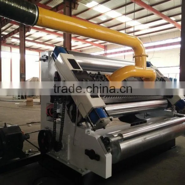2016 New Design High Speed Corrugated Paperboard Single Facer Corrugated Carton Cardboard Machine photo-2