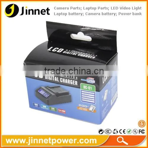 Rapid Digital Charger for Nikon EN-EL14 With Lcd Display 1000mA Charge Current photo-5