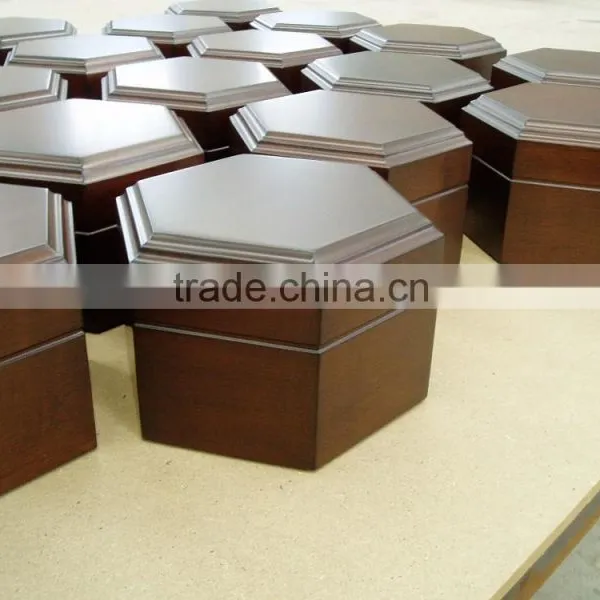Nantong Millionaire Solid Mahogany Wooden Cremation Urn photo-5