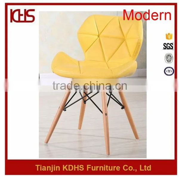 2016 Black Multifunctional PU Modern Style Wooden Popular New Leisure Chair photo-5