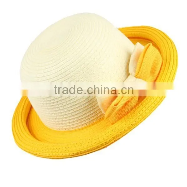 Fashion Design Straw Hats/Straw Roll Brim Hats Straw Hats to Decorate photo-5