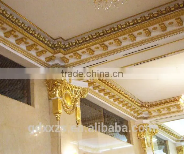Top Grade Carving Cornice Moulding / PU Wall Corner Moulding photo-3