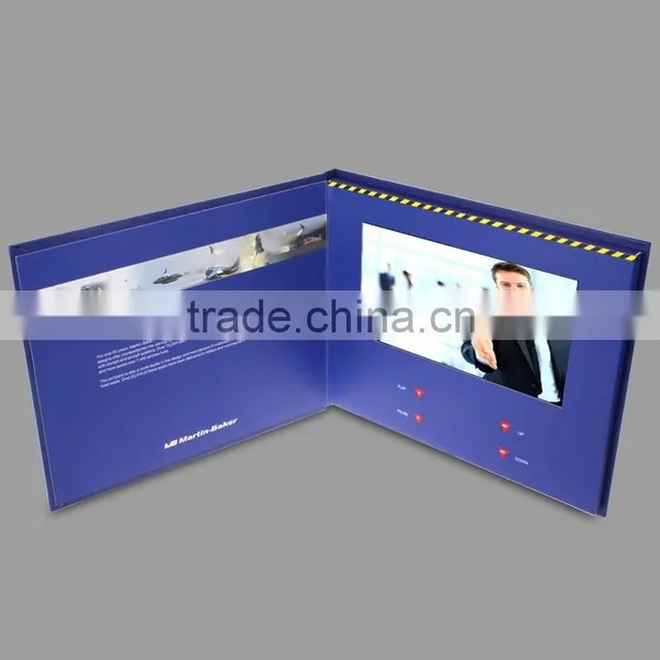 Customize Lcd Digital Video Card/video Brochure/video Greeting Card With Handmade Style Quality Choice photo-2