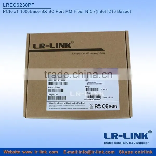 LR-LINK Brand LREC6230PF PCIe x1 1000BASE Desktop Fiber Ethernet Optical Network Adapter Card (Intel I210IS Based) photo-5