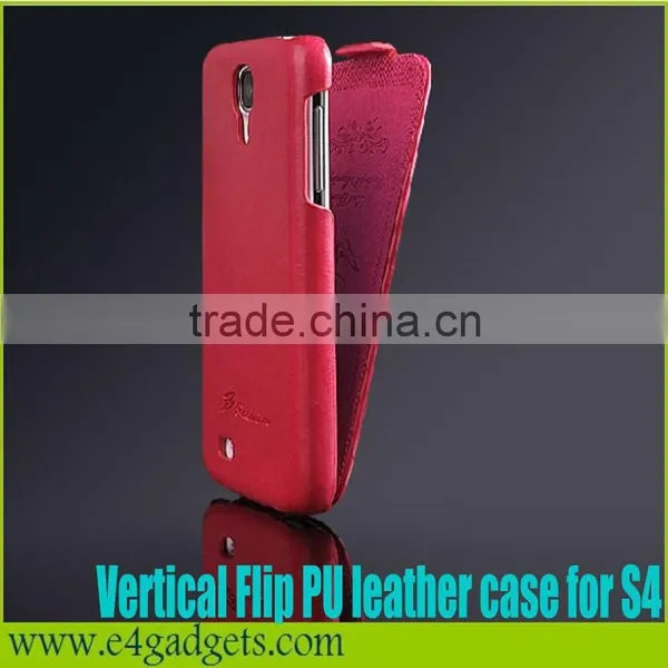 2014 New Products Hot Selling Luxury Vertical Flip PU Leather Phone Case for Samsung Galaxy S4,for Samsung Galaxy s4 Case photo-3