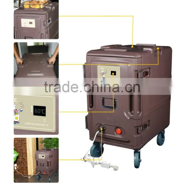 Electrical Warming Food Cabinet Heater Food Cart Thermo Box for Food Delivery photo-3