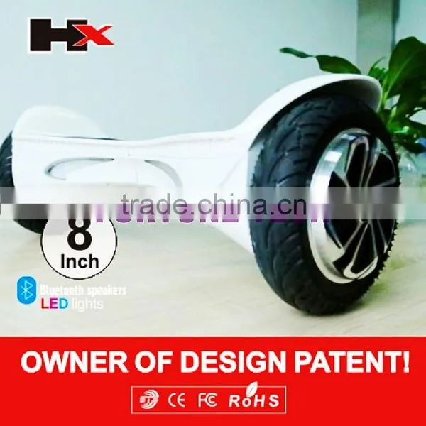 8 Inch SUV 2 Wheel Smart Balance Electric Scooter Hoverboard With Dual Bluetooth Speaker Motorized Standing Drift Board UL2272 photo-3