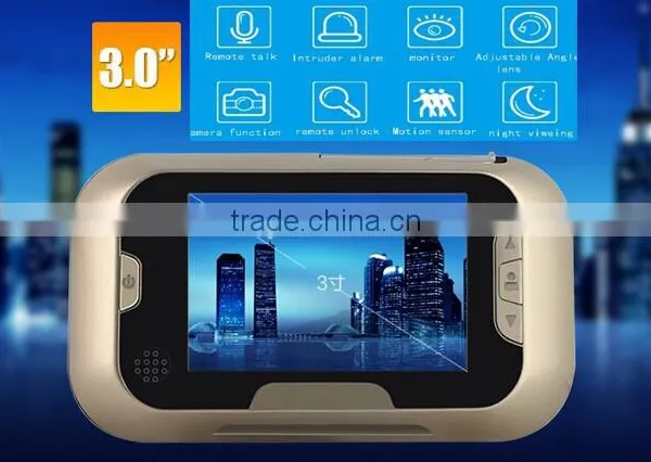 Wireless Video Door Phone Audio Intercom Door Phone Peephole Video Door Phone photo-3