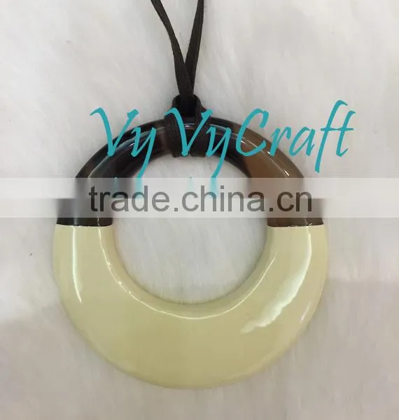 Buffalo Horn Jewelry, Buffalo Horn Pendant VVP-105