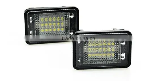 18 Leds GLK X204 (07~) Led License Plate Light Led Tail Number Light Led Registration Plate Lamp With E4 Certificated photo-2