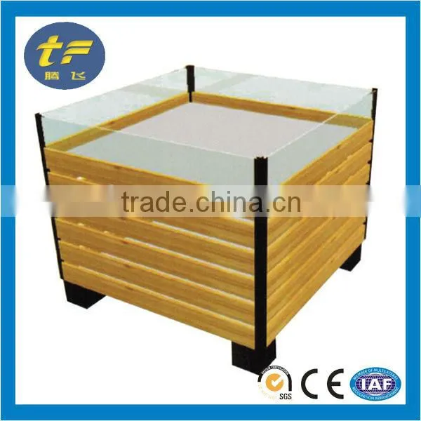 Supermarket Shelf Wood Shelf New Design photo-3